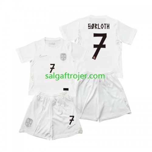 Norge Alexander Sorloth 7 Fodboldtrøjer Børn 3. sæt World Cup 2026 Kort ærmer Norge Alexander Sorloth 7 Fodboldtrøjer Børn 3. sæt World Cup 2026 Kort ærmer